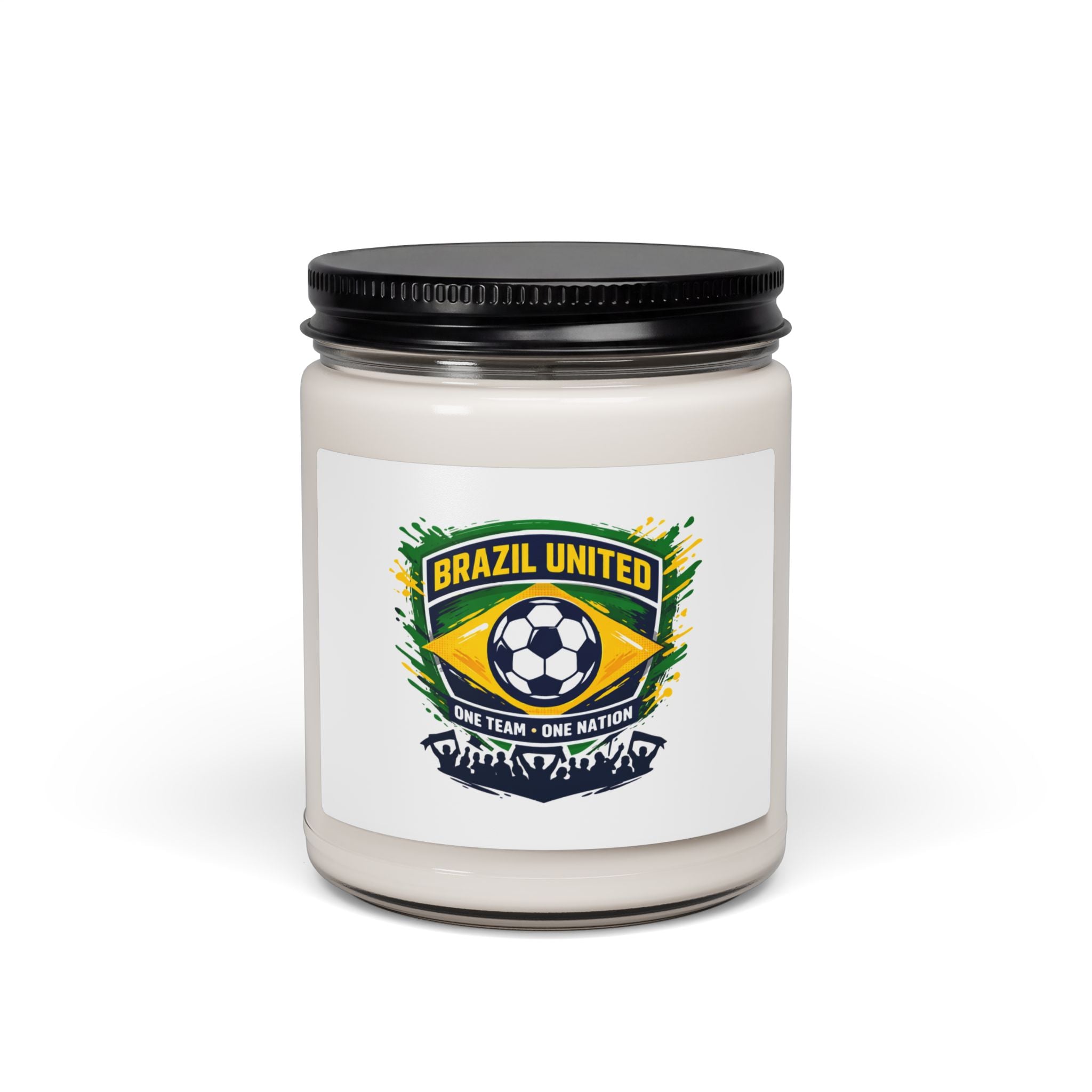 Brazil United Soccer Candle, Country Pride Retro Football, Championship Season