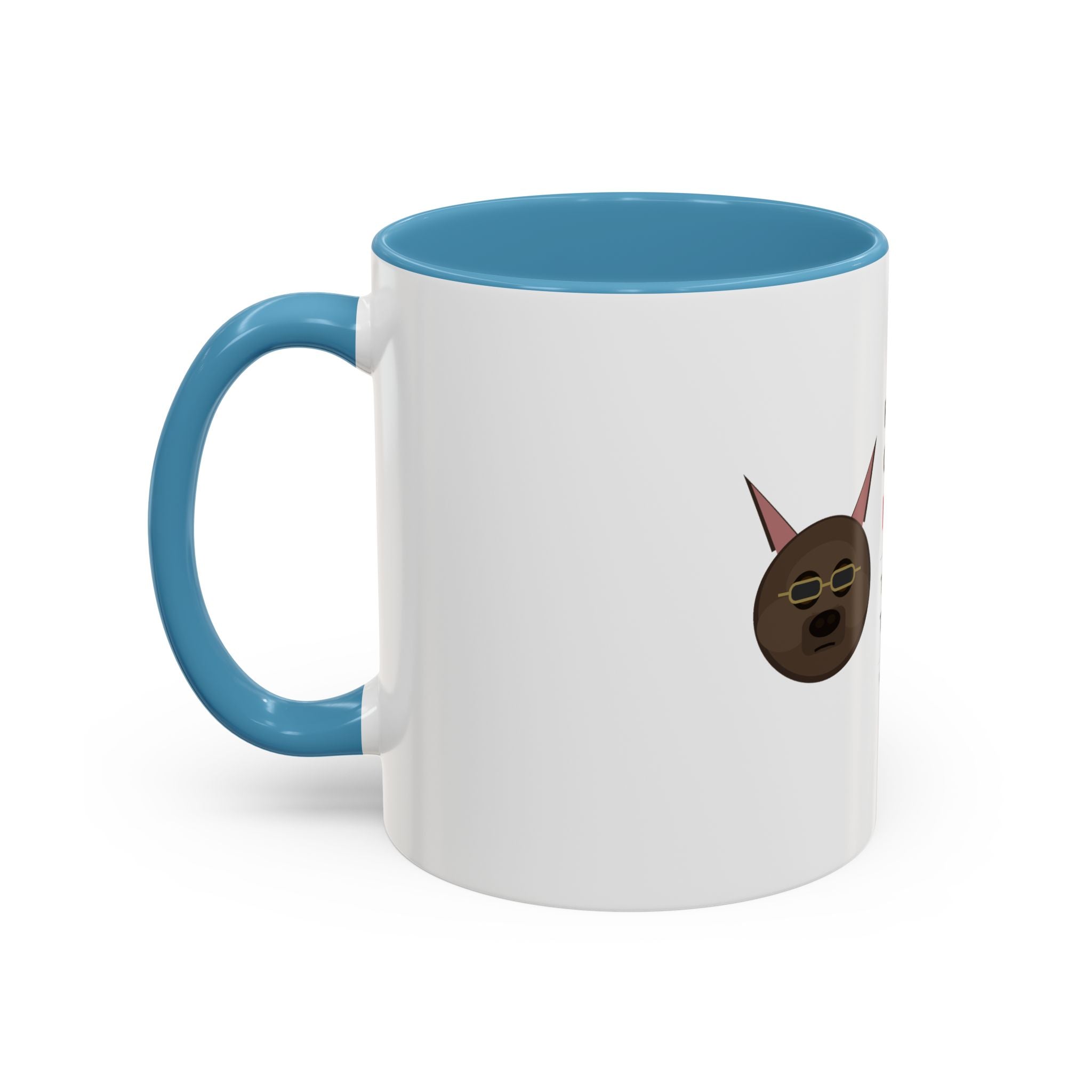 Frenchie Coffee Mug | "Fueled by Coffee & My Frenchie" Accent Mug