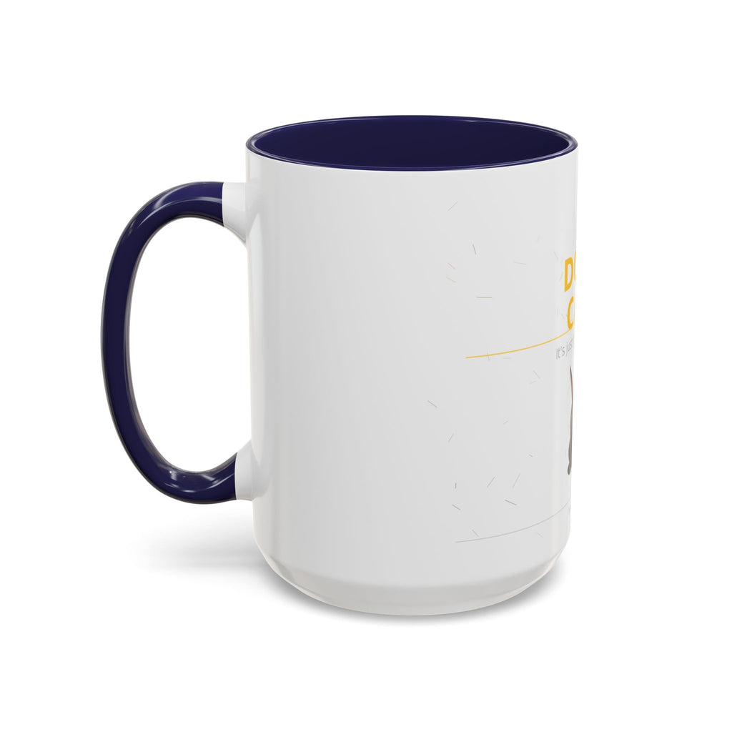 Don't Care Coffee Mug — Funny Cute Bat Character with 'It's Just Glitter From God'