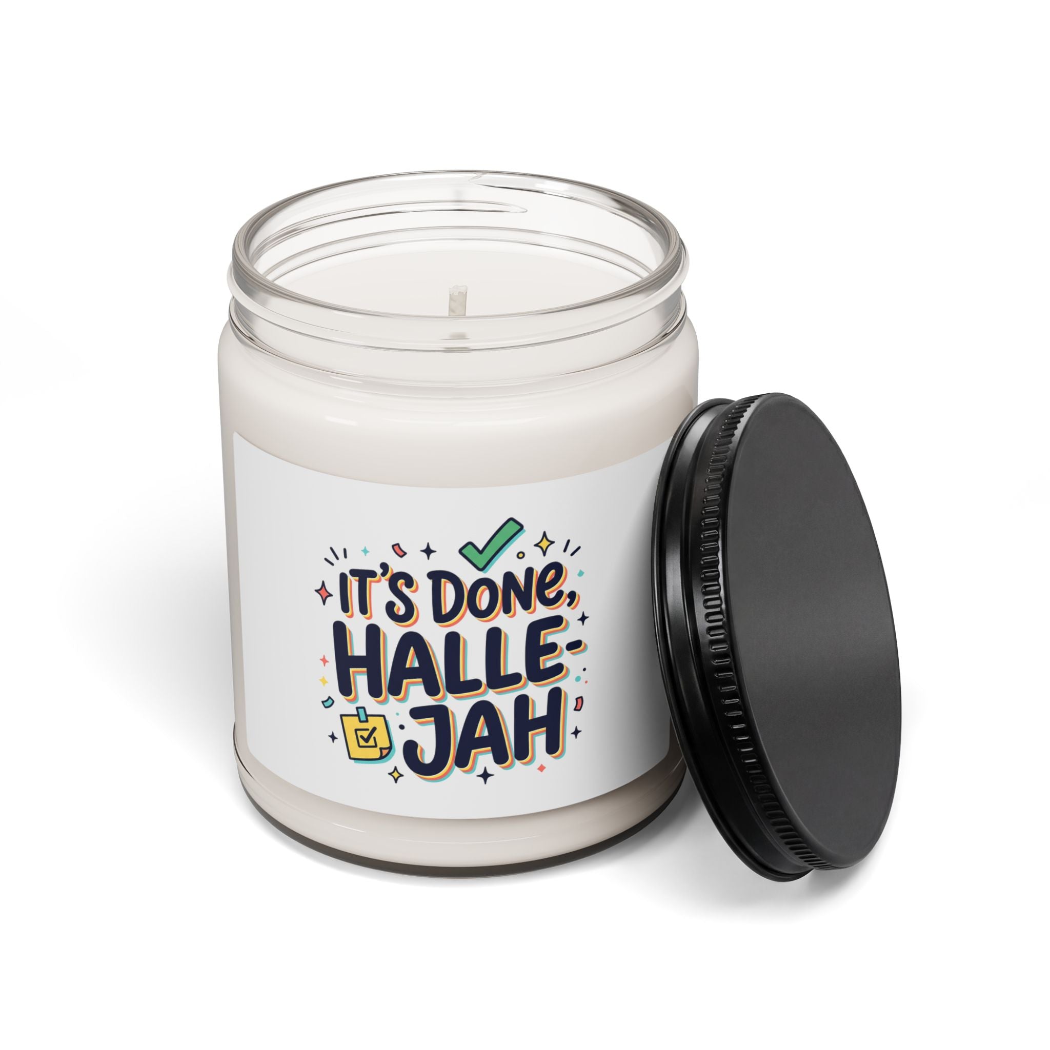 It's Done Hallelujah Soy Candle | Everything Hallelujah, micro-joy