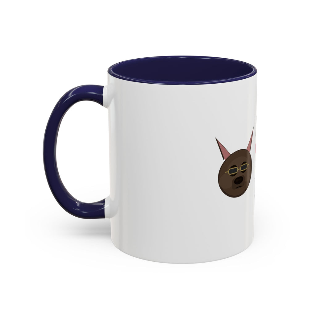 Frenchie Coffee Mug | "Fueled by Coffee & My Frenchie" Accent Mug