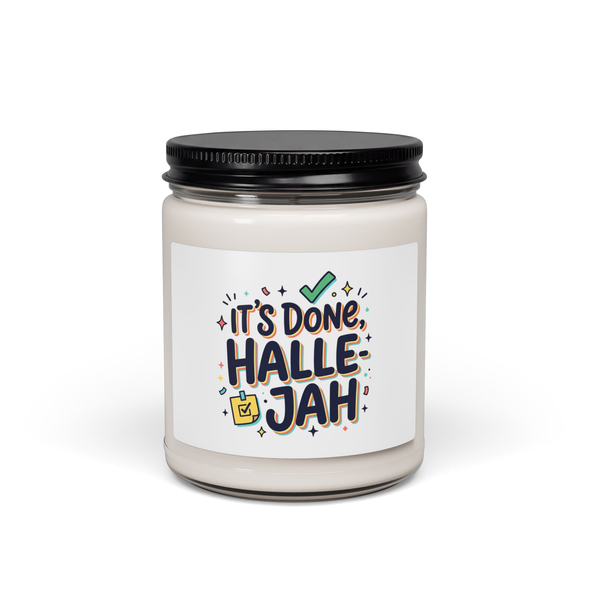 It's Done Hallelujah Soy Candle | Everything Hallelujah, micro-joy