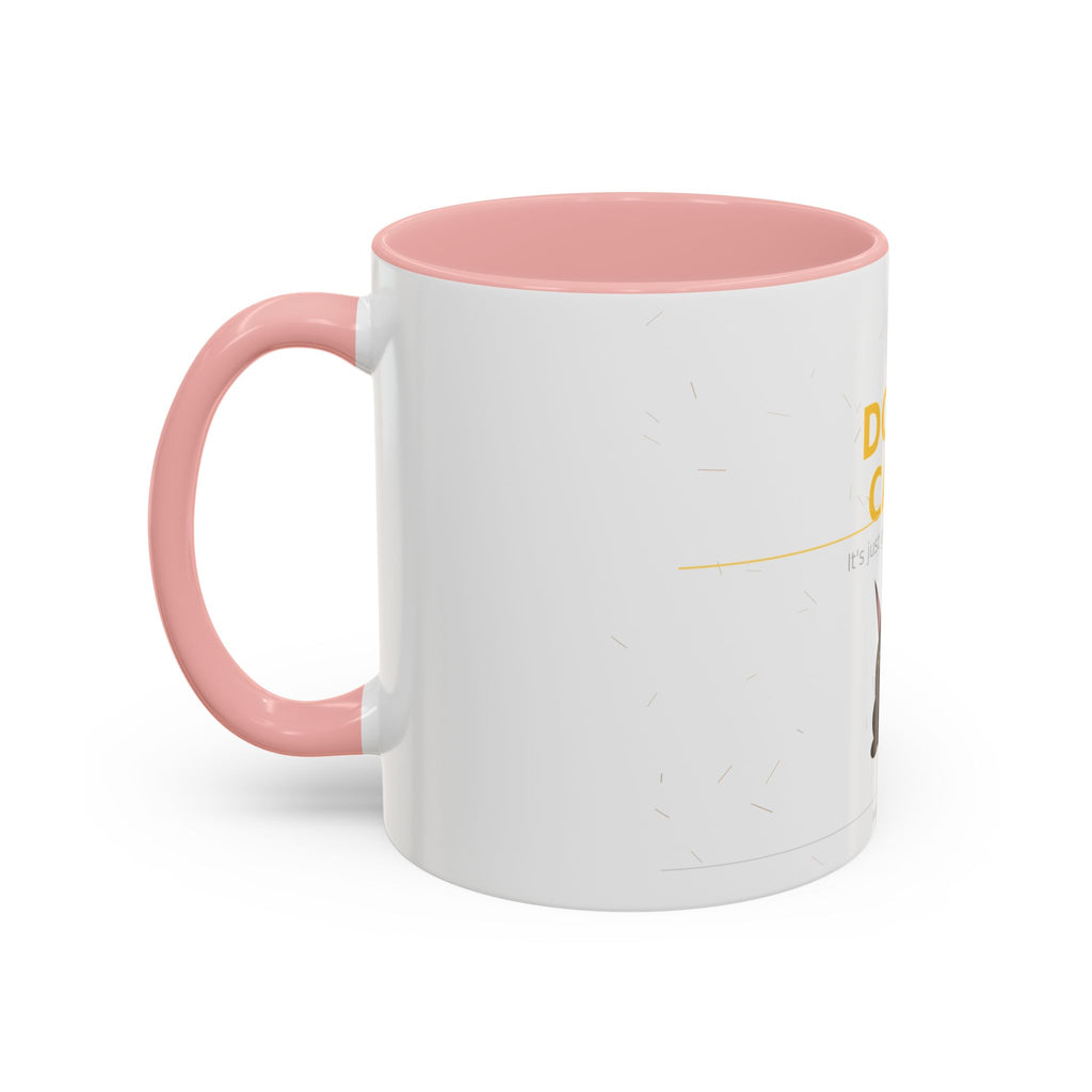 Don't Care Coffee Mug — Funny Cute Bat Character with 'It's Just Glitter From God'