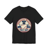 Philadelphia Baseball Patch Tee | vintage script, city pride