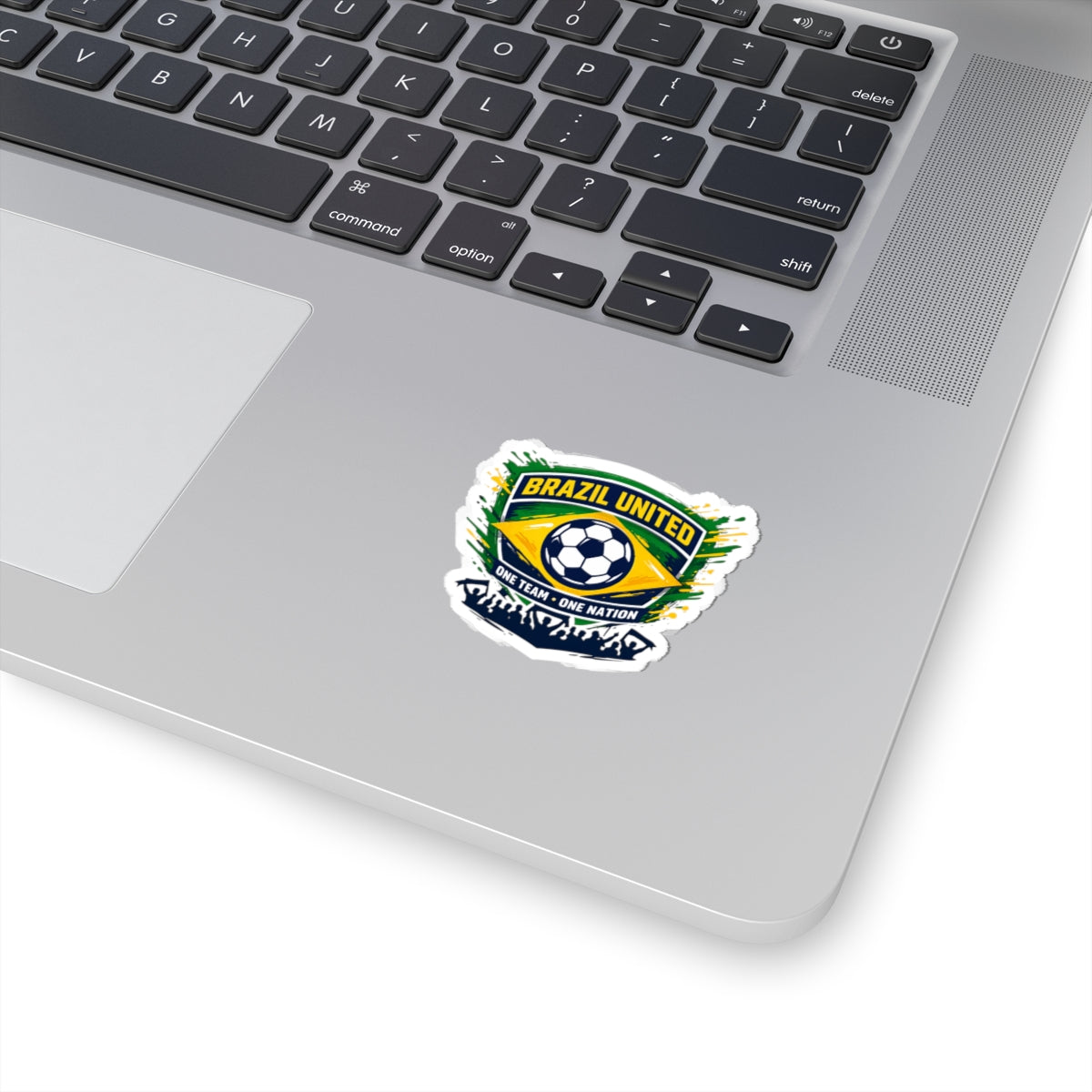 Brazil United Kiss-Cut Stickers | retro soccer, country pride