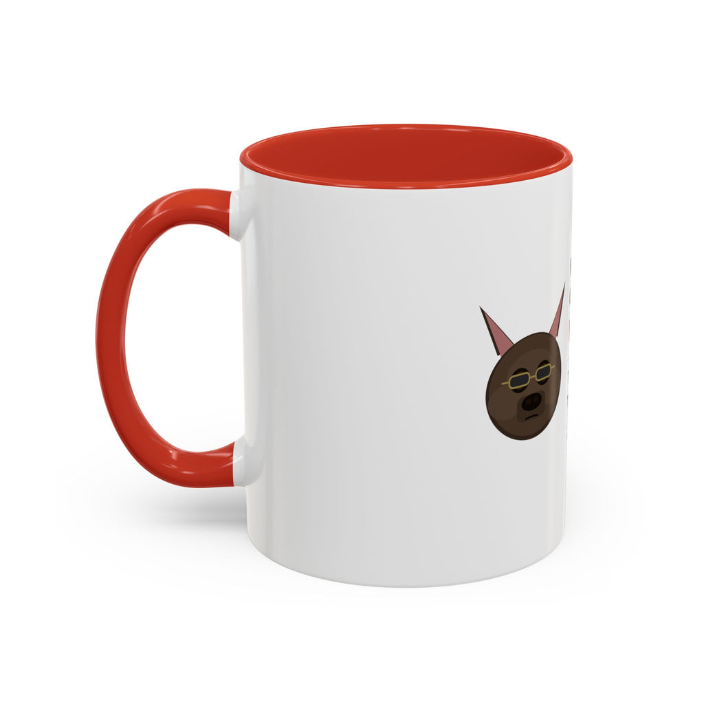 Frenchie Coffee Mug | "Fueled by Coffee & My Frenchie" Accent Mug