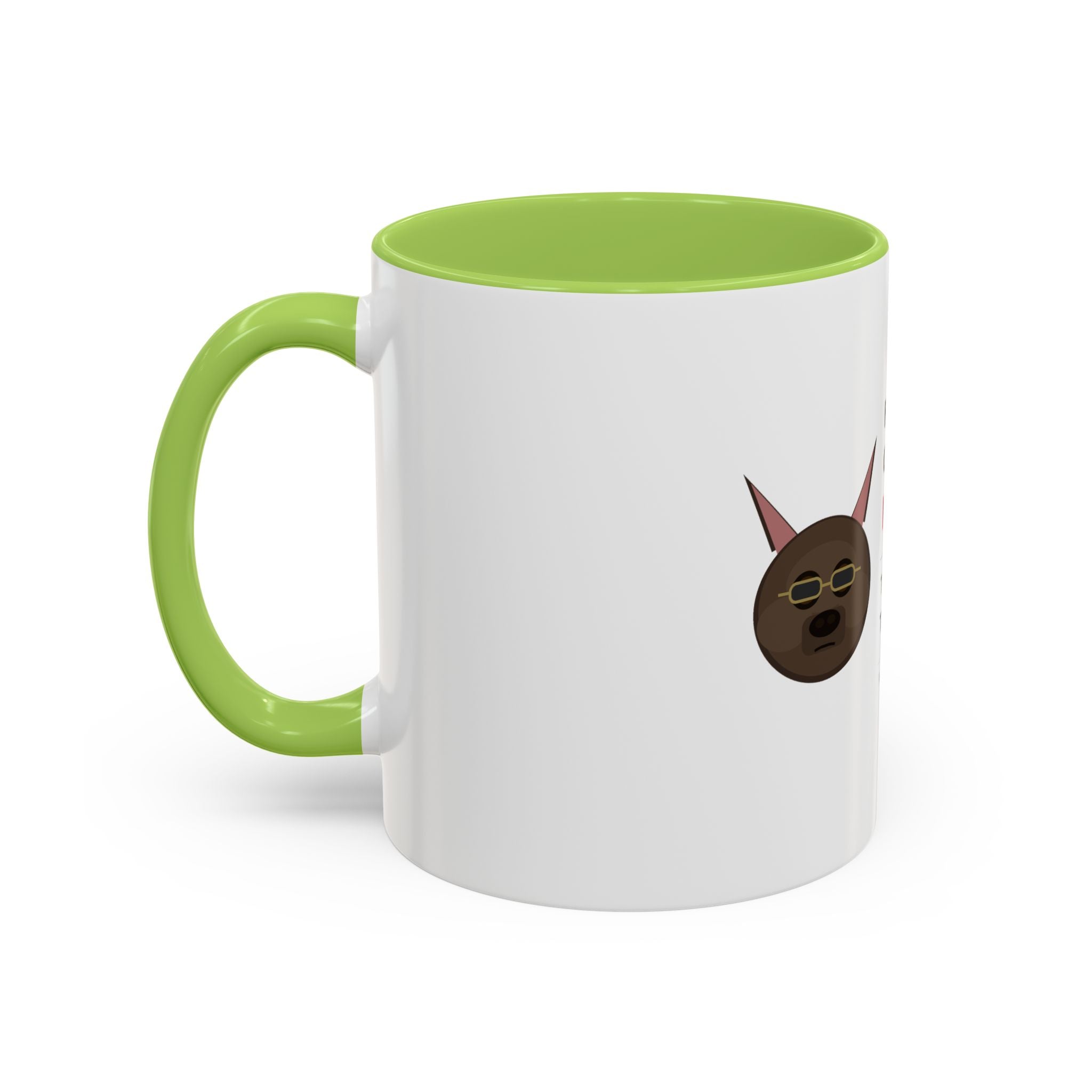 Frenchie Coffee Mug | "Fueled by Coffee & My Frenchie" Accent Mug