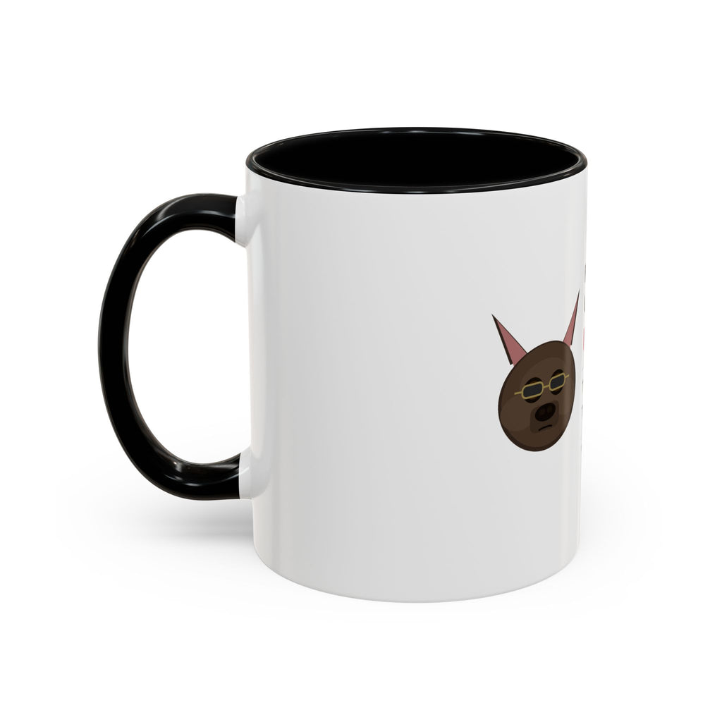 Frenchie Coffee Mug | "Fueled by Coffee & My Frenchie" Accent Mug