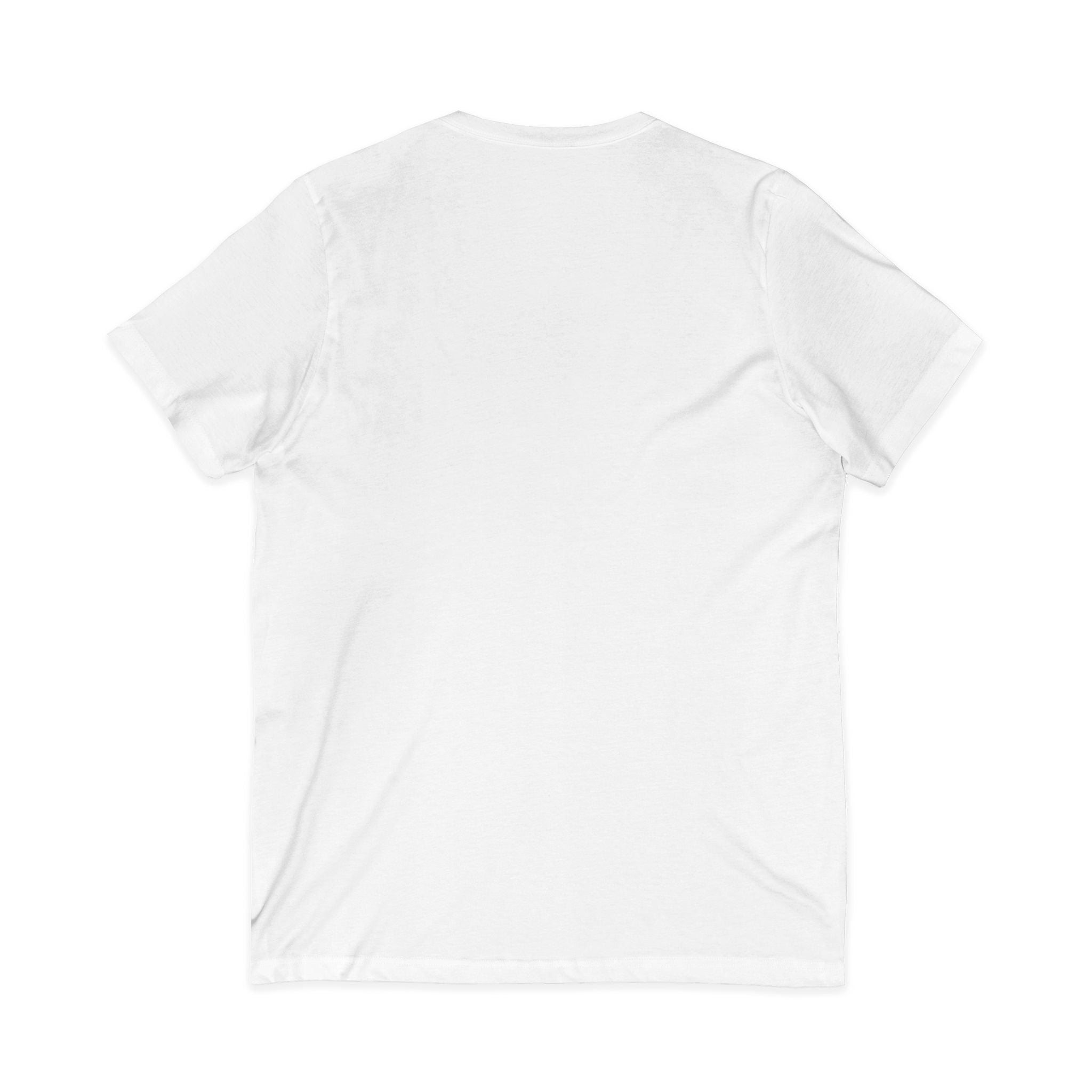 Unisex Jersey Short Sleeve V-Neck Tee