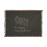 Two Years of Awesomeness Woven Blanket — 2nd Birthday Baby Throw