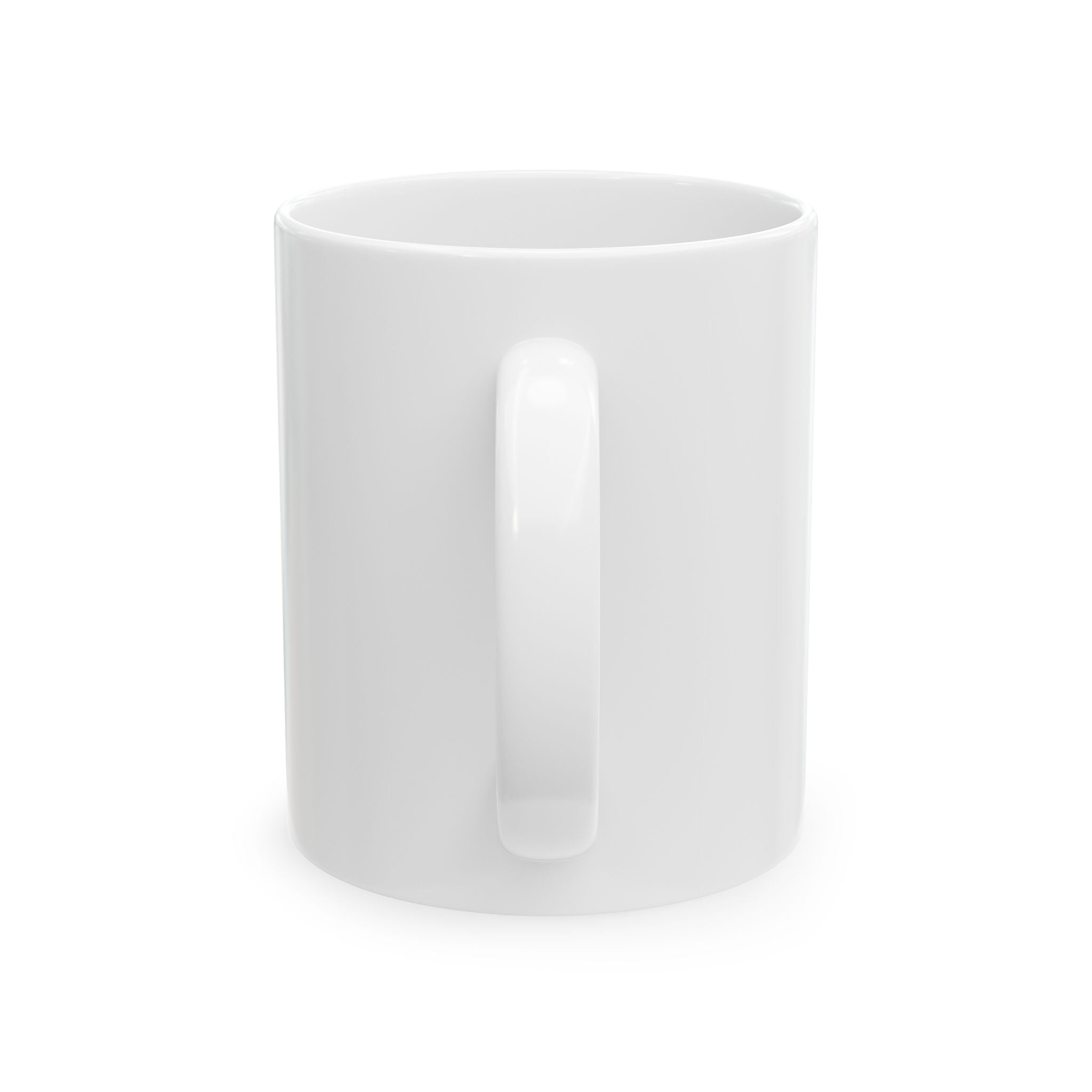 Fueled By Coffee & My Frenchie Ceramic Mug — Funny French Bulldog Coffee Cup (11oz & 15oz)