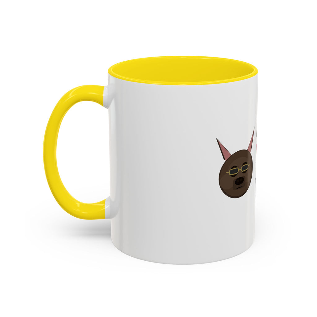 Frenchie Coffee Mug | "Fueled by Coffee & My Frenchie" Accent Mug