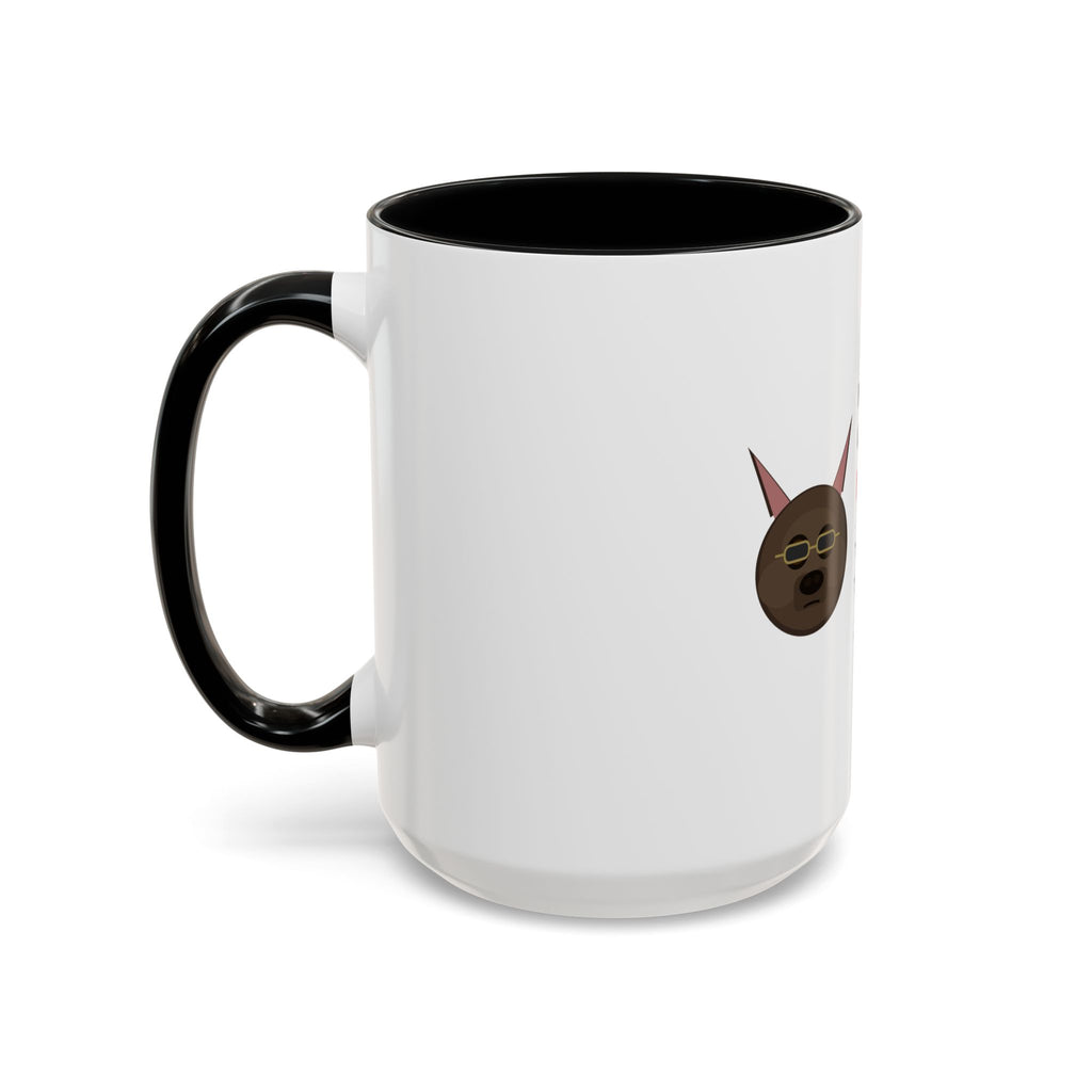 Frenchie Coffee Mug | "Fueled by Coffee & My Frenchie" Accent Mug