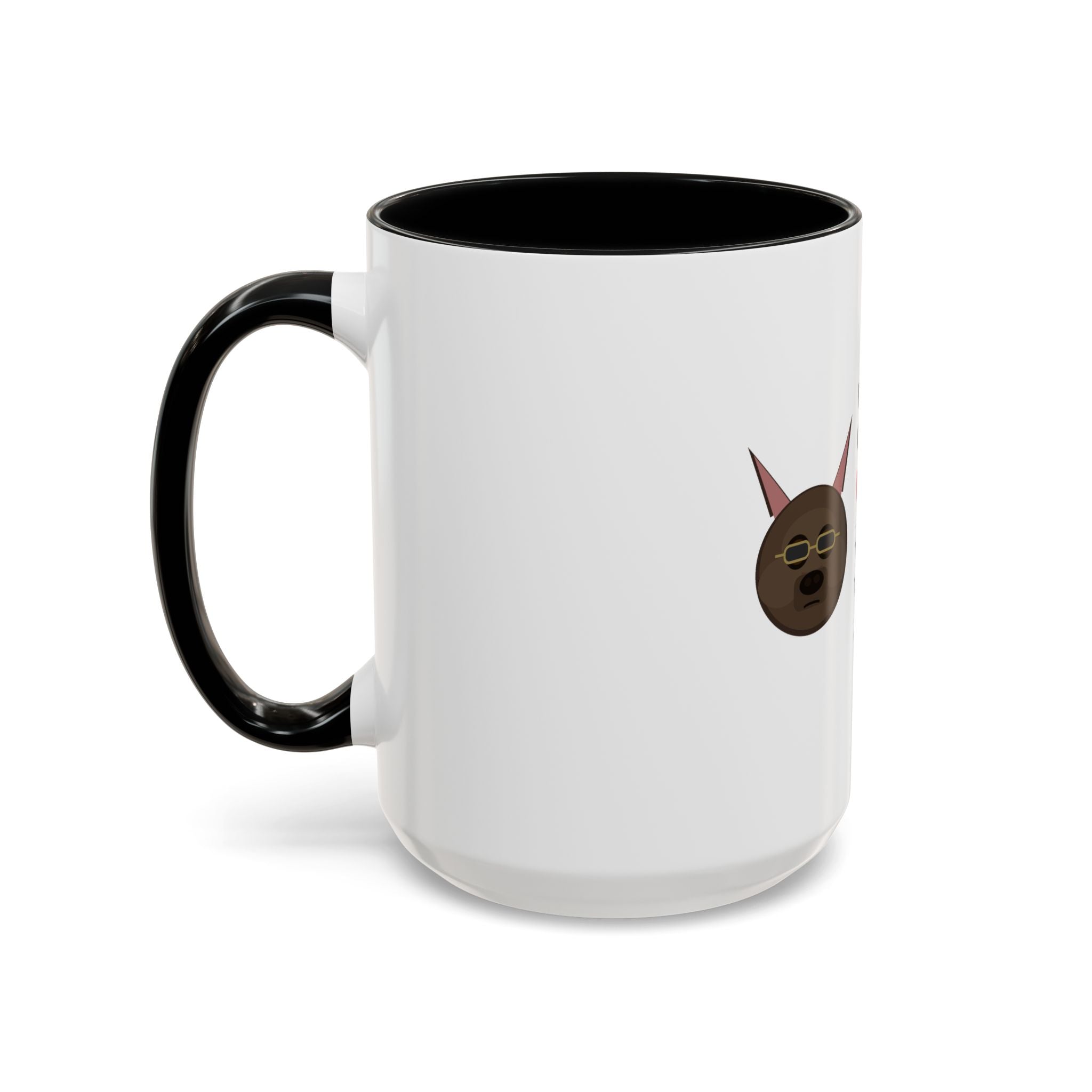 Frenchie Coffee Mug | "Fueled by Coffee & My Frenchie" Accent Mug