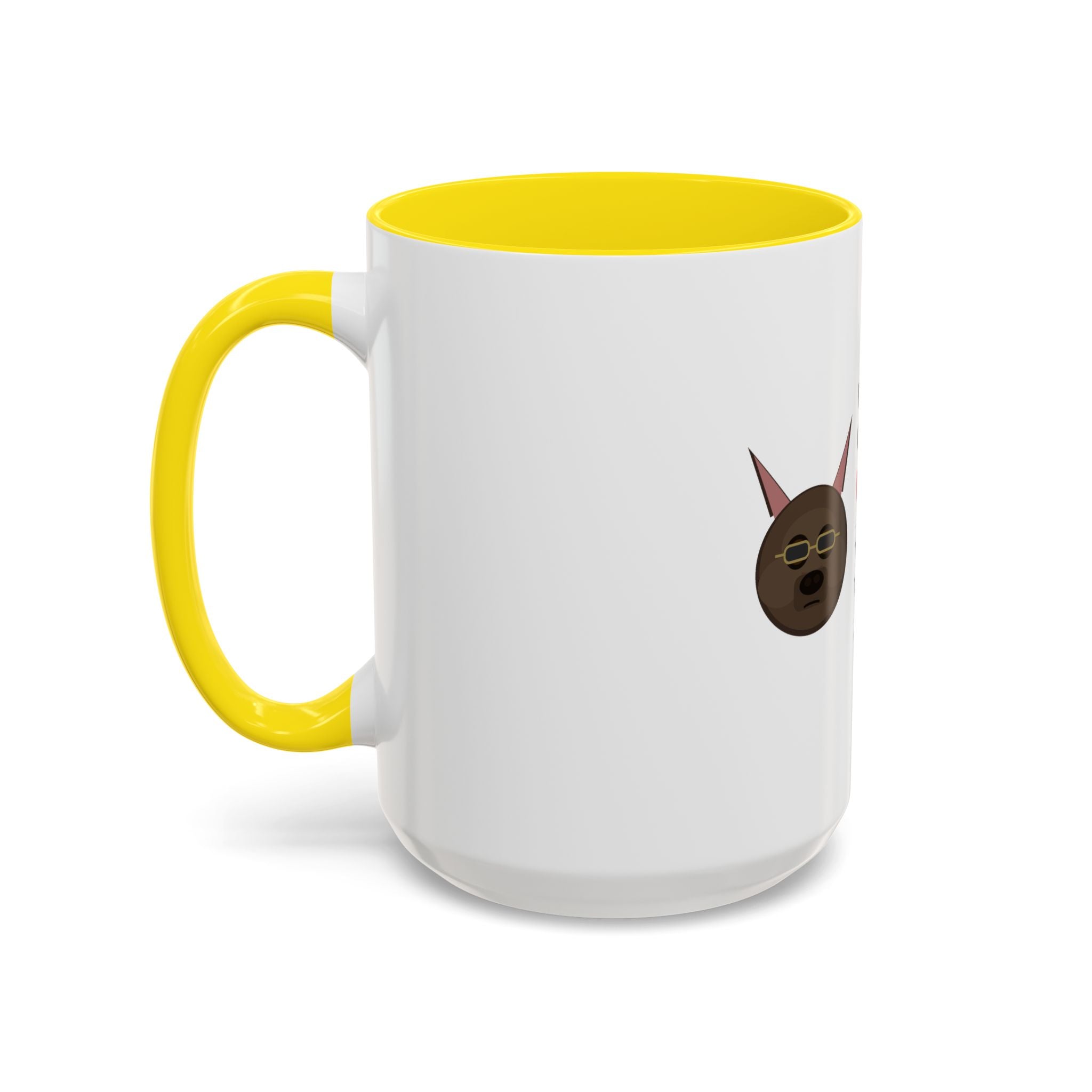 Frenchie Coffee Mug | "Fueled by Coffee & My Frenchie" Accent Mug