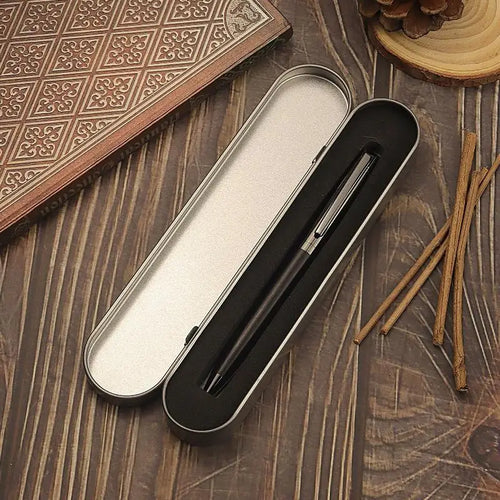 Business Gift Ballpoint Pen Set Wooden Metal Hybrid Design, Smooth