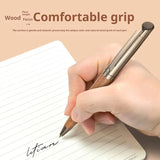 Business Gift Ballpoint Pen Set Wooden Metal Hybrid Design, Smooth