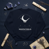 Moonchild Navy Sweatshirt Flat-Lay